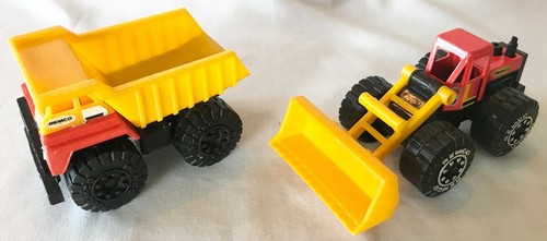 Remco toy dump truck and - remco,