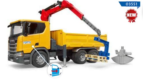 Bruder camion porteur benne - camion,
