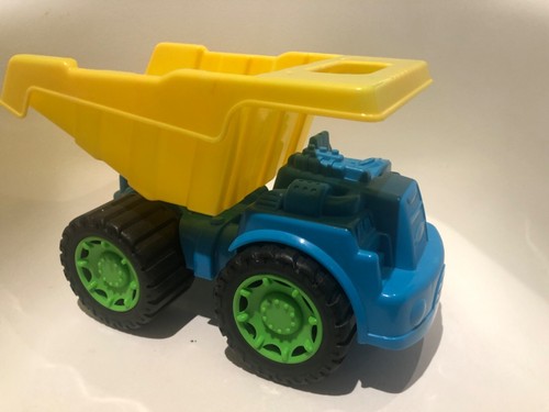 Blue and yellow toy - blue,